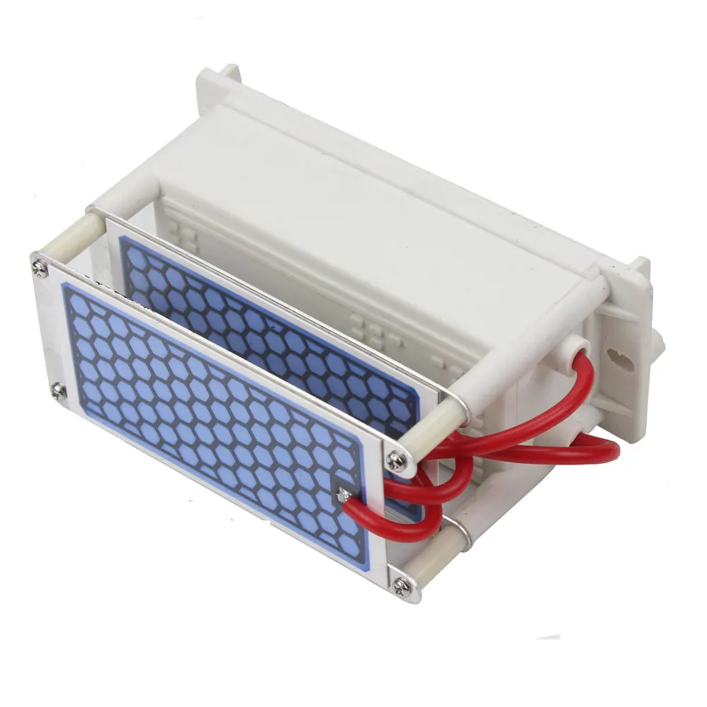 Generador de ozono para coche, purificador de aire con placa cerámica de ozono, filtro esterilizador de aire, 12v, 10g