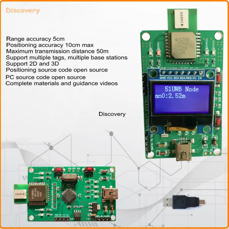 

Uwb positioning DWM1000 positioning UWB positioning module ultra-wideband indoor positioning UWB ranging UWB ranging