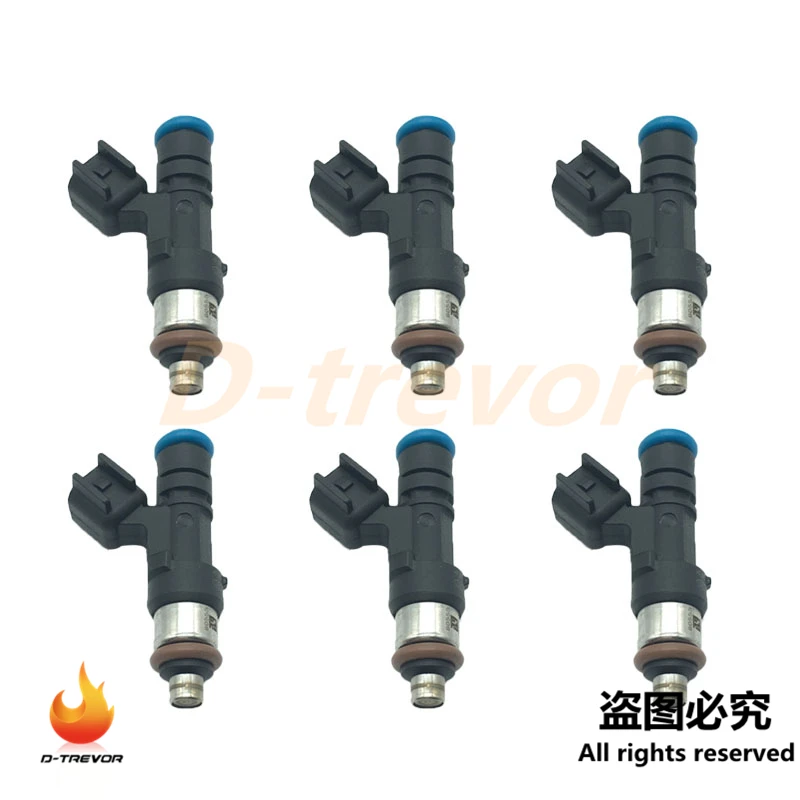 6pcs OEM 0280158055 fuel injectors Nozzle For Ford Explorer Mustang Ranger Mazda B4000 4.0L 822-11193 15830 FJ818