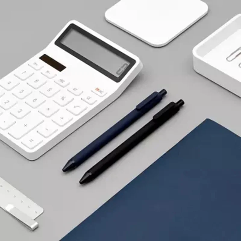 10 шт. XiaomiYoupin 0,5 мм ручка для подписи KACO ручка для подписи с гладкими черными чернилами долговечная для подписи 2 цвета для студентов школы/офиса