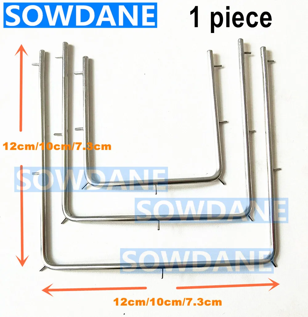 1 piece Dental Teeth Whitening Mouth opener  Rubber Dam Latex Frame Tool  Stainless Steel 10CM/12CM/7.3CM for selection