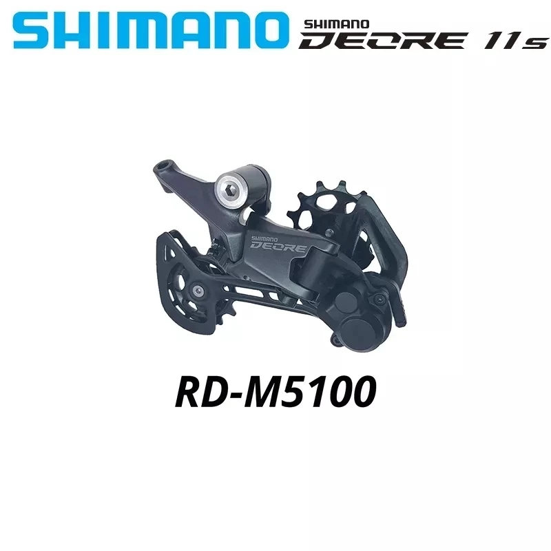 SHIMANO DEORE M5100 M5120 1x11 Speed Groupset MTB Mountain Bike Contains Shift Lever Rear Dearilleur Cassette Chain 11V RD-M5120