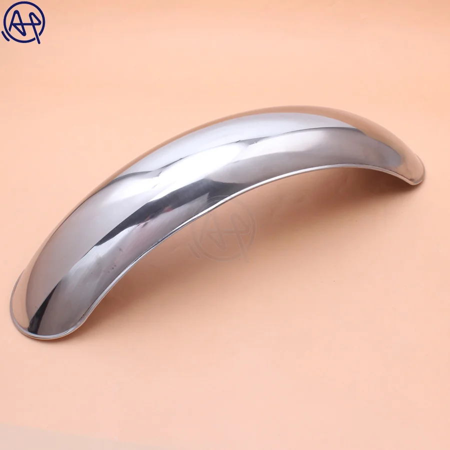 Motorcycle Retro Rear Motorcycle Chrome/Black Metal Fender Mudguard for Vintage Harley BOB