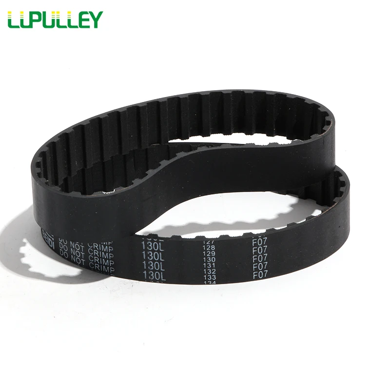 LUPULLEY L Type Rubber Timing Belt With Width 12.7/15/20/25/30/38mm Pitch Length 230L/232L/236/240L/244L/248L/250L/255L/258L/263