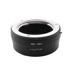 For Minolta MC/MD mount Lenses to Sony E-mount Camera , LingoFoto MD-NEX Metal Mount Adapter Ring