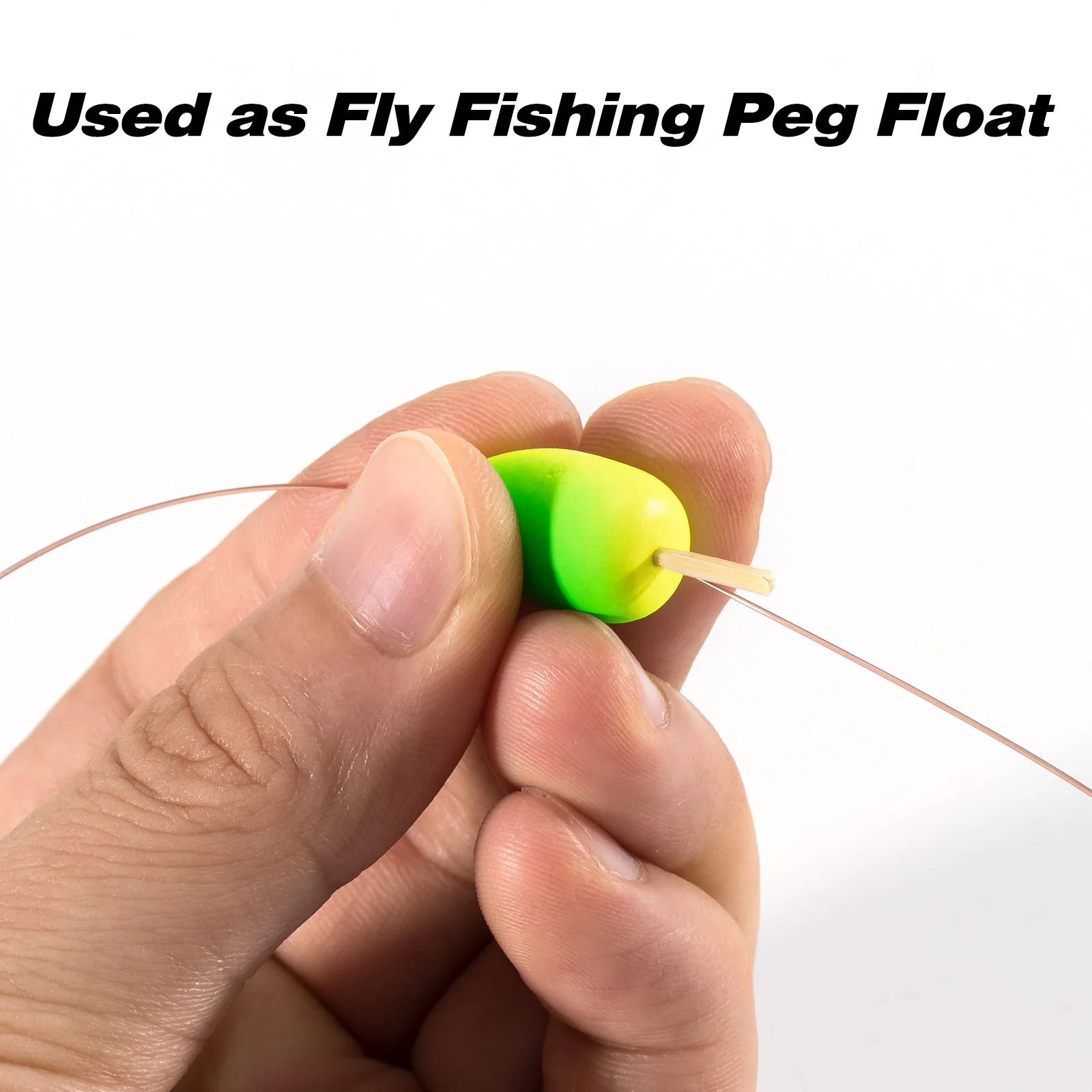 Flotador de espuma para pesca, boya Bobber de agua salada para pesca con mosca, Pompano, aparejo inferior, indicador de golpe, trucha, bagre,