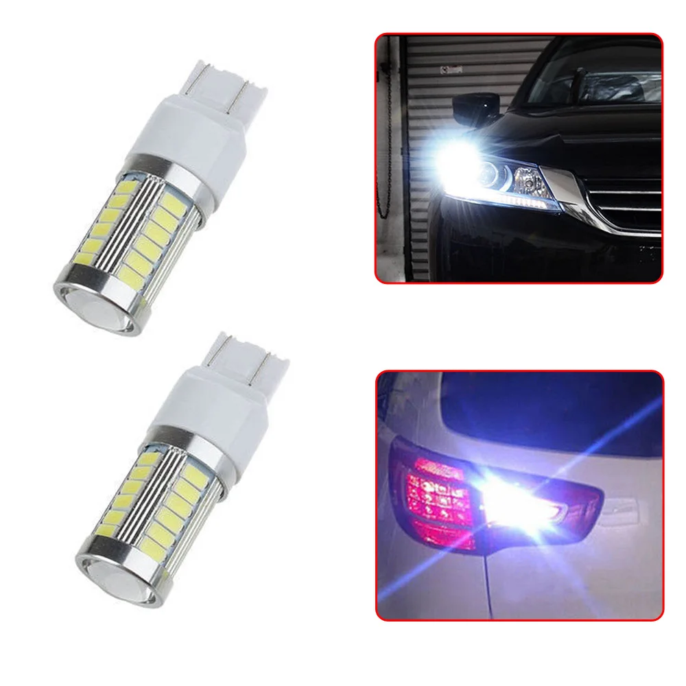 

2pcs Auto Car SUV Truck Vehicle 6000K Super White Back Up Reverse LED Lights Bulb Durable Cars Exterior Accessories Exterior