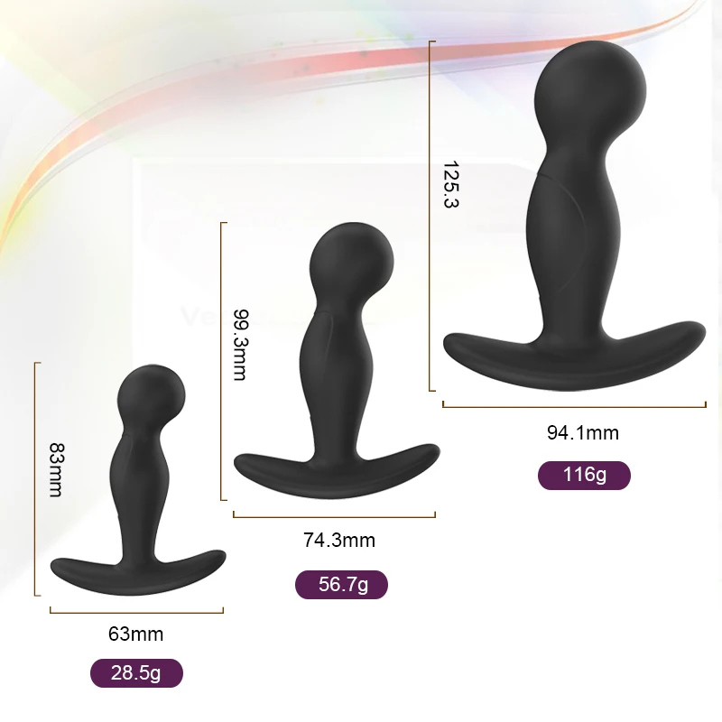 Silicone Anal Plug Sex toys for Men Women Prostate Massager Dildo for Anal Butt plug Small Mid Large Intimate goods for Adults