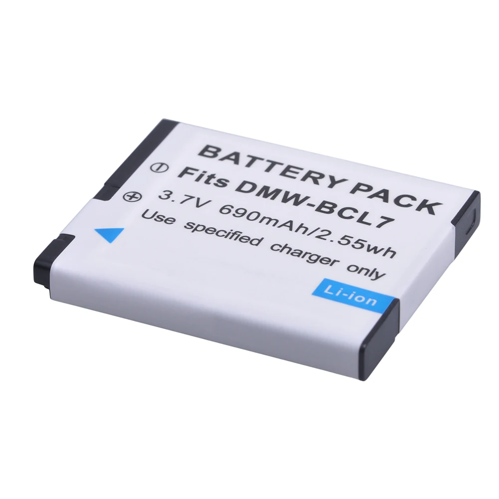 DMW-BCL7 BCL7 BCL7E DMW-BCL7PP Battery for Panasonic Lumix DMC-FH10, DMC-FS50, DMC-SZ10, DMC-SZ9, DMC-SZ8, DMC-SZ3, DMC-XS1,XS3