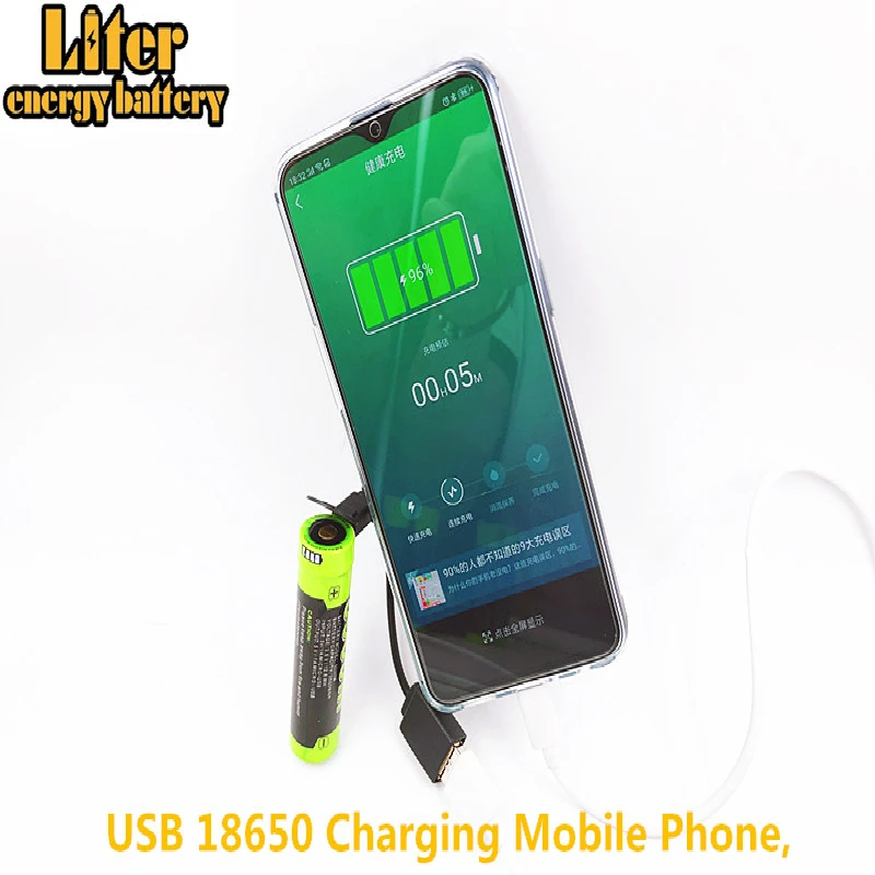 3500MAH 18650 Battery USB Battery Charger For flashlight Electronic equipment li ion 18650 battery ncr18650b