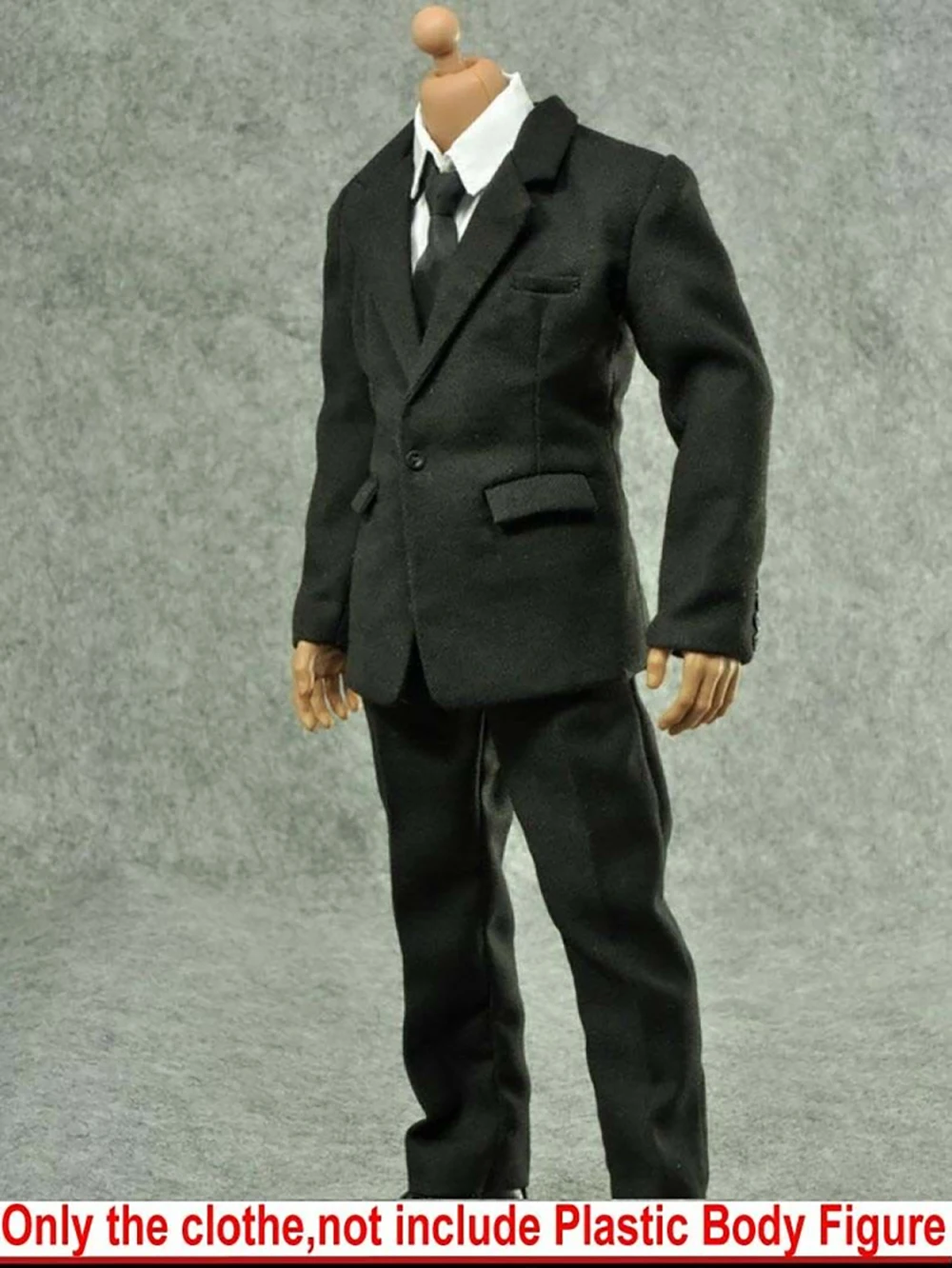 Auf Lager zytoys männlich schmale Schulter Körper Mode schwarz Anzug Kleidung passen 12 ''Action figur