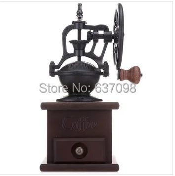 

china guangdong cafe bean Manual Coffee Grinder iron core hand grinding coffee beans grinder 85019