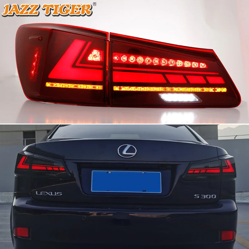 

Car AccessoryLED Tail Light For Lexus IS250 IS350 2006 - 2012 Rear Running Stop Dynamic Turn Signal Fog Brake Reverse Indicator