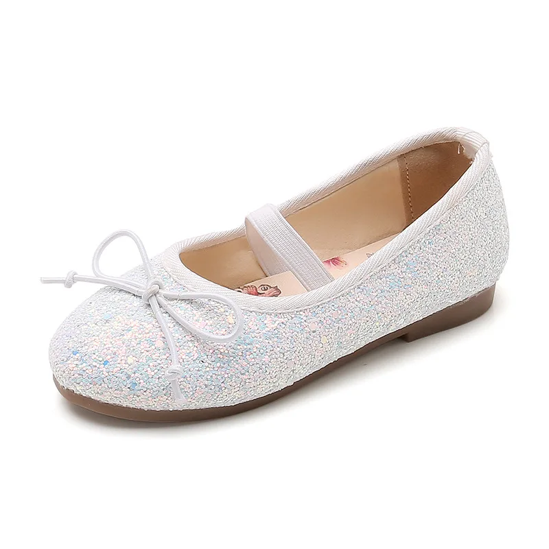 

Summer Autumn children's leather shoes Girl flowers Princess Shoes Spring Autumn elegant student Dance Wedding Party Shoes