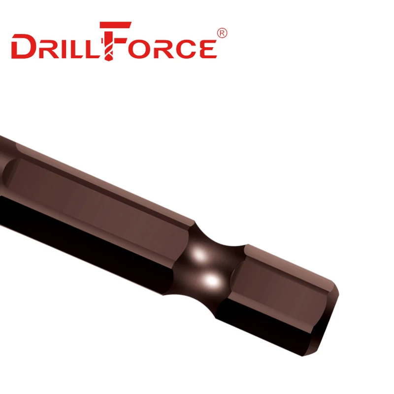 Сверла для плитки Drillforce с шестигранным хвостовиком, инструменты для открывания отверстий в стекле, керамике, бетоне, 4 лезвия, Твердосплавные наконечники, 3/4/5/6/8/10/12 мм