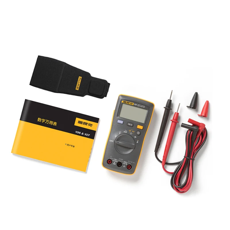 Fluke 107 ปาล์มขนาดพกพา/มัลติมิเตอร์แบบดิจิตอลแบบใช้มือถือขนาด F107 Multifunction ดิจิตอล Fluke มัลติมิเตอร์