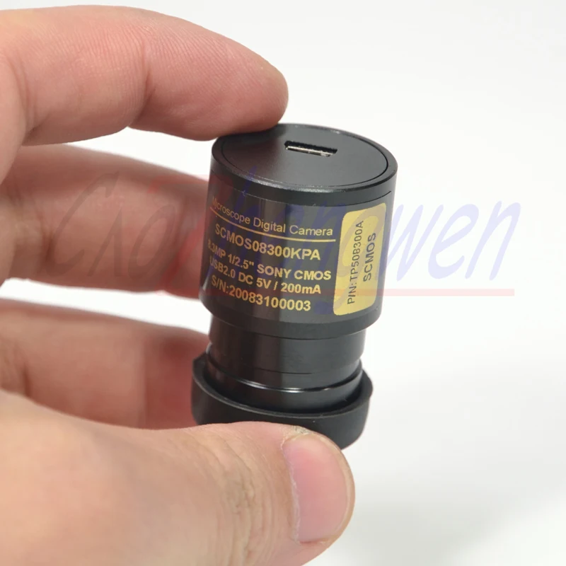 

USB 2.0 HD 2.0MP Aptina (C) 1/3.2" CMOS Microscope Eyepiece Camera Support Window and MAC Camera Mounting Size 23.2mm