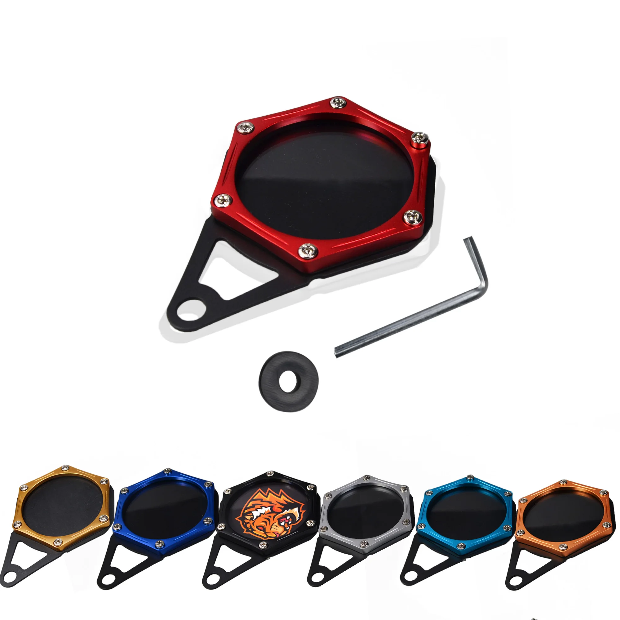 Scooters Quad Bikes Mopeds ATV Motorcycle Motorbike Universal Tax Disc Plate Holder New New Waterproof Multicolors