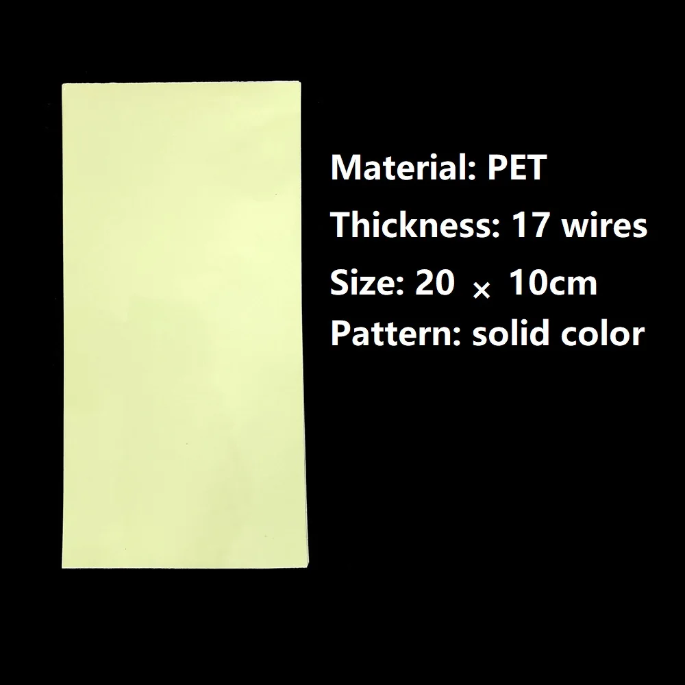 MAGBLUE 2-5 pz/lotto richiamo di pesca adesivi luminosi 20X10cm impermeabile materiale fai da te adesivo metallo esche rigide accessori adesivi