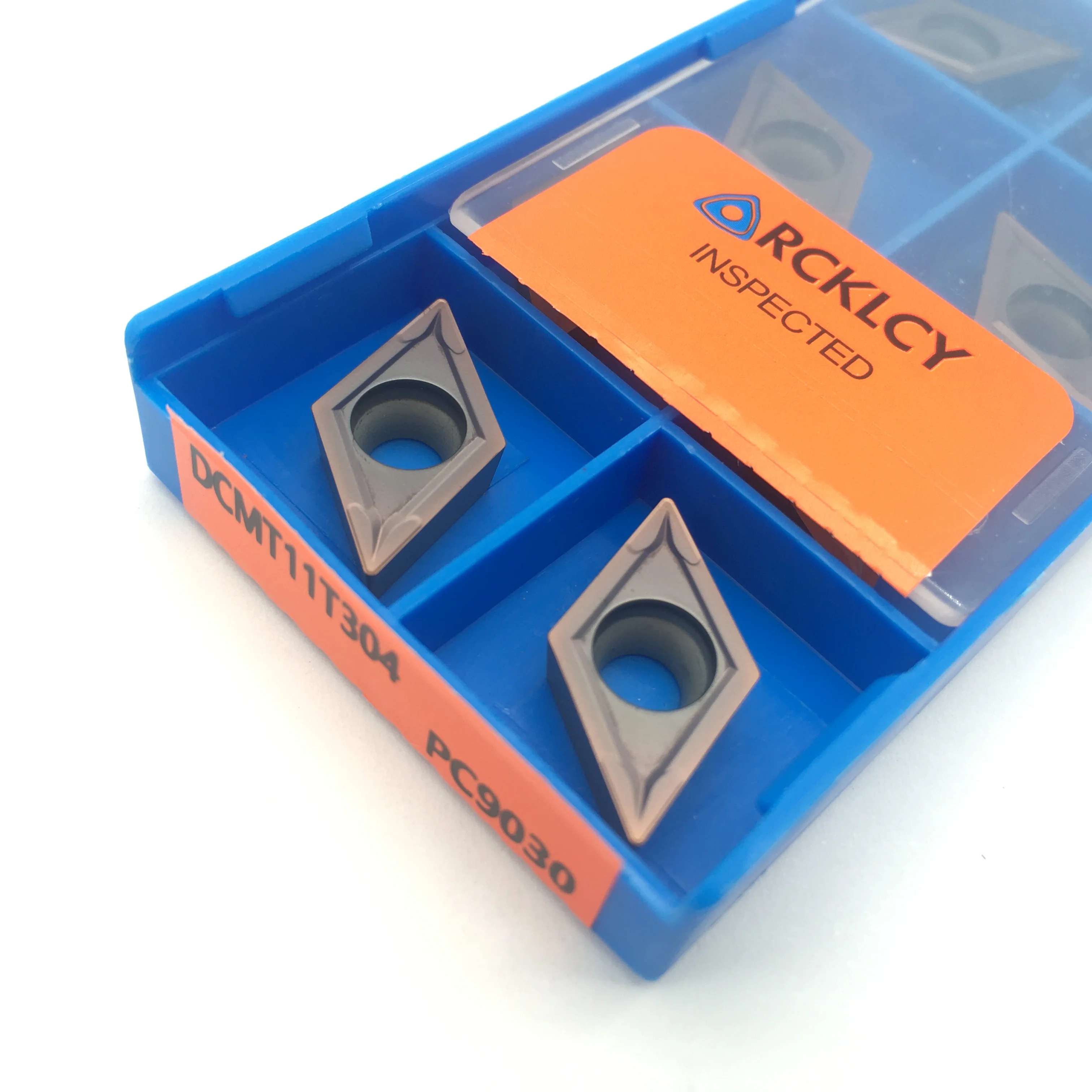 10 Chiếc DCMT11T304 NC3020 PC9030 DCMT11T308 Chất Lượng Cao Carbide Chèn Nội Bộ Dụng Cụ Quay Rau Lắp CNC Sau Dụng Cụ