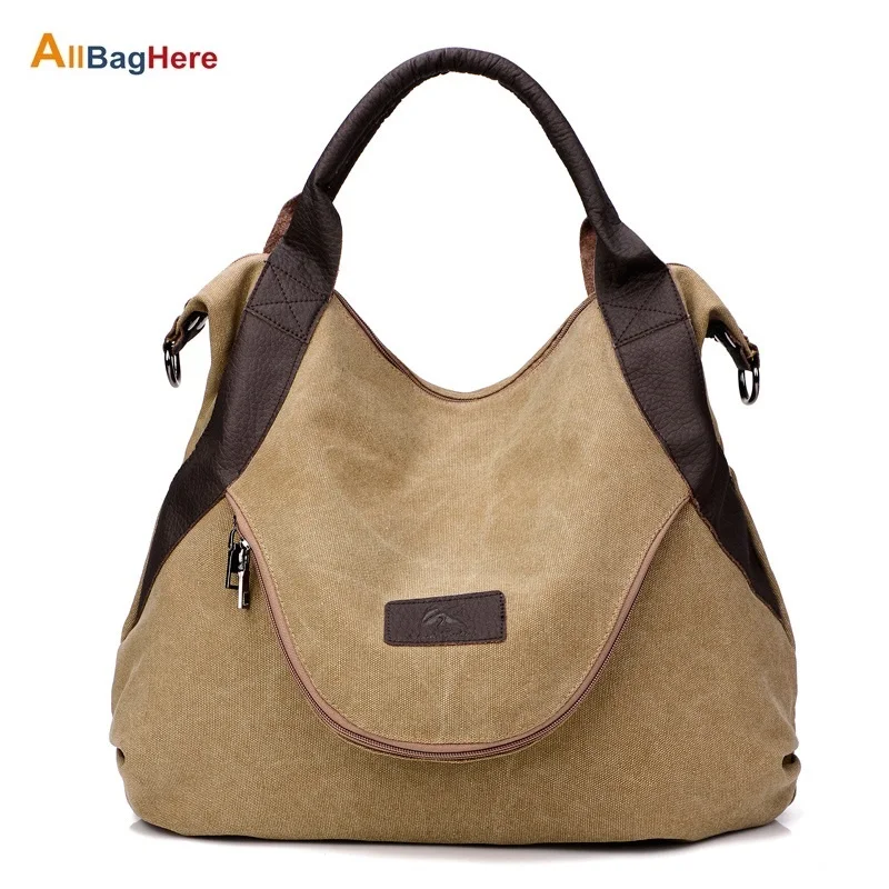 2019 New Large Capacity Single Shoulder Crossbody Bag Retro Canvas Bag European And American Style Postman Lady Travel Backpacks