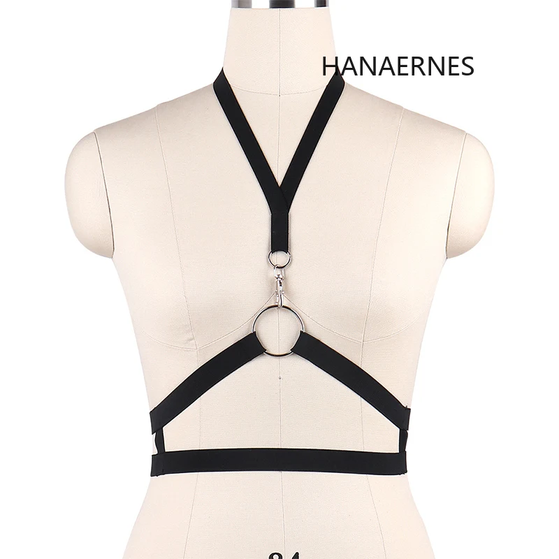 HANAERNES Fashion Festival Clothing Garters Body Harness Set Bdsm Bandage Marriage Protection Goth Accessories Bustier Corsets