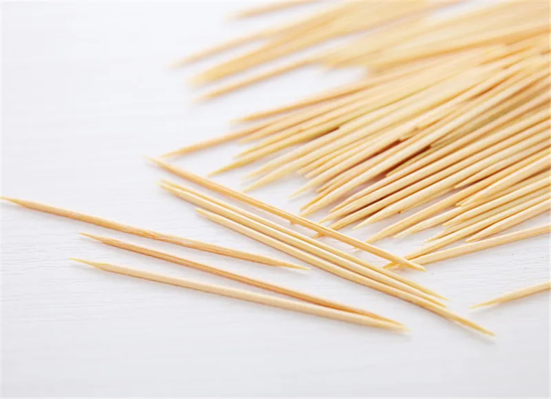 100PCS/Bag Disposable Wood Toothpicks Party Dental Natural Bamboo Toothpick for Home Restaurant Hotel Products Toothpicks Tools