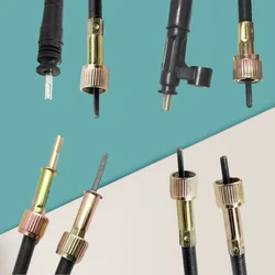 Motorcycle Scooter Speedometer Cable Instruments Line Metered teeth Mileage Gear line fit GY6 CG 50 150cc Moped