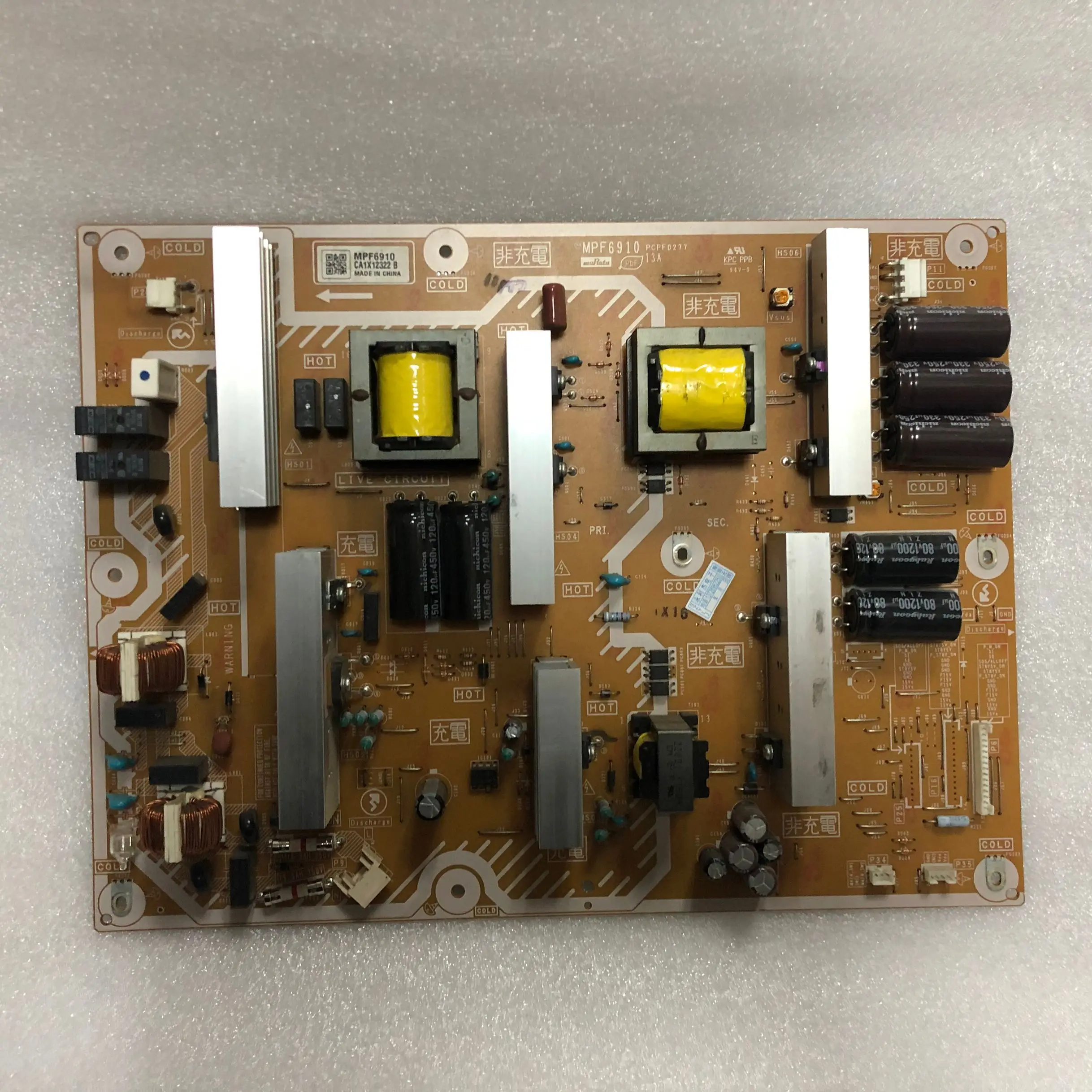 

100% Test shipping for TH-P50U30C TH-P46U30C 33C power board MPF6910 PCPF0277