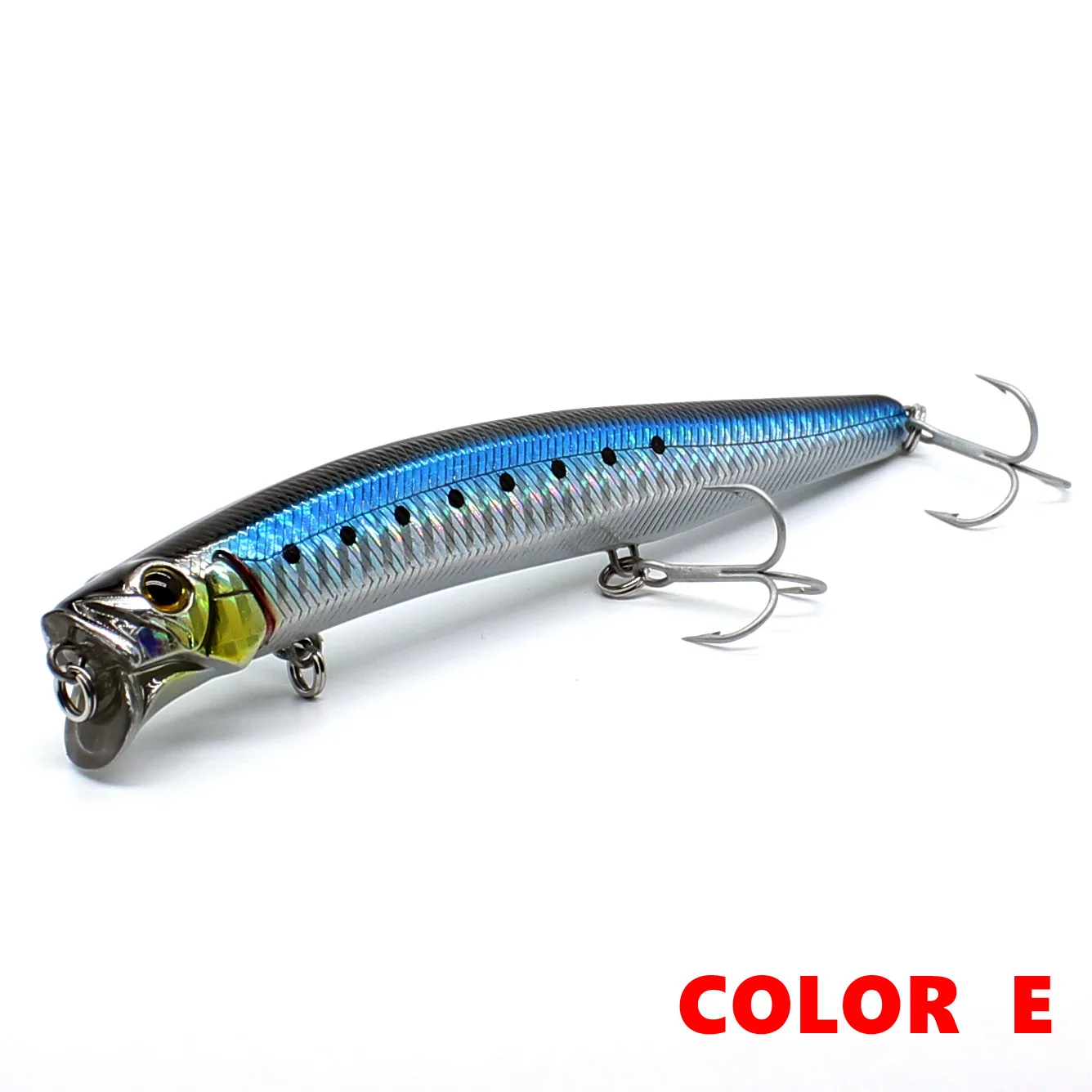 AOCLU Schwimm Wobbler 13cm 21g Harten Köder Minnow Angeln Locken Meer Bass Frische Hybird VMC Haken Magnet Gewicht transfer Flach Dive – Detail 9