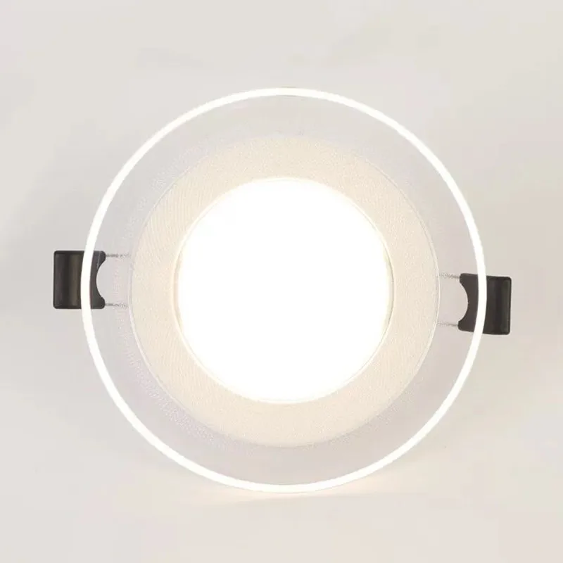 Spot lumineux LED encastrable, éclairage d\'intérieur, luminaire de plafond, idéal pour une chambre à coucher, une cuisine ou une salle de bain,