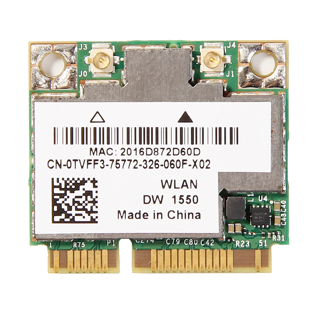 Dual band AzureWave AW-CE123H BCM4352 BCM94352HMB Half Mini PCIe 802.11AC 867Mbps Wireless WIFI WLAN Bluetooth pci Network Card