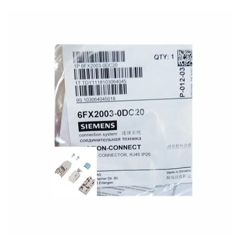 6FX2003-0DC20 RJ45 IP20 conector de señal 6FX5002 8002 6FX2003 0DC20 sistema de conexión