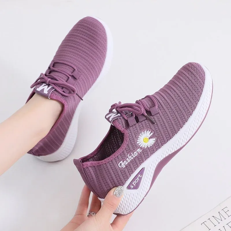 Tennis Shoes for Women Outdoor Sport Shoes Breathable Air Mesh Walking Sneakers Female Jogging Trainers Chaussures Basket Femme