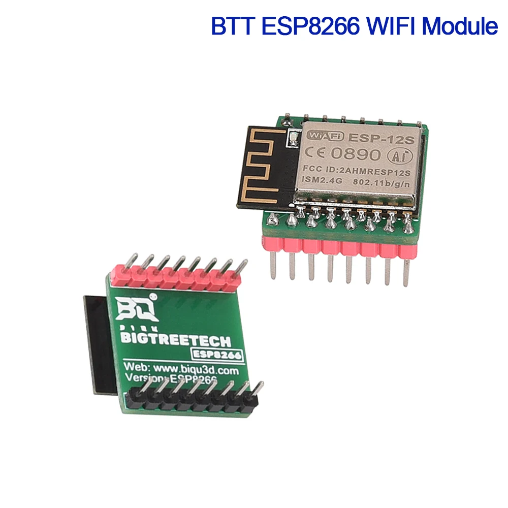 

BIGTREETECH BTT ESP8266 WIFI Module Wireless Upgrade ESP-01 Development Driver For SKR 2 Control Board 3D Printer Parts Arduino
