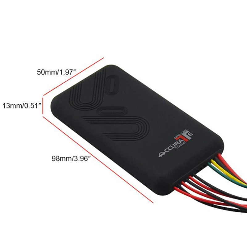 GT06 rastreador GPS para coche, dispositivo antirrobo ACC, alarma de puerta abierta, SOS, 1 unidad