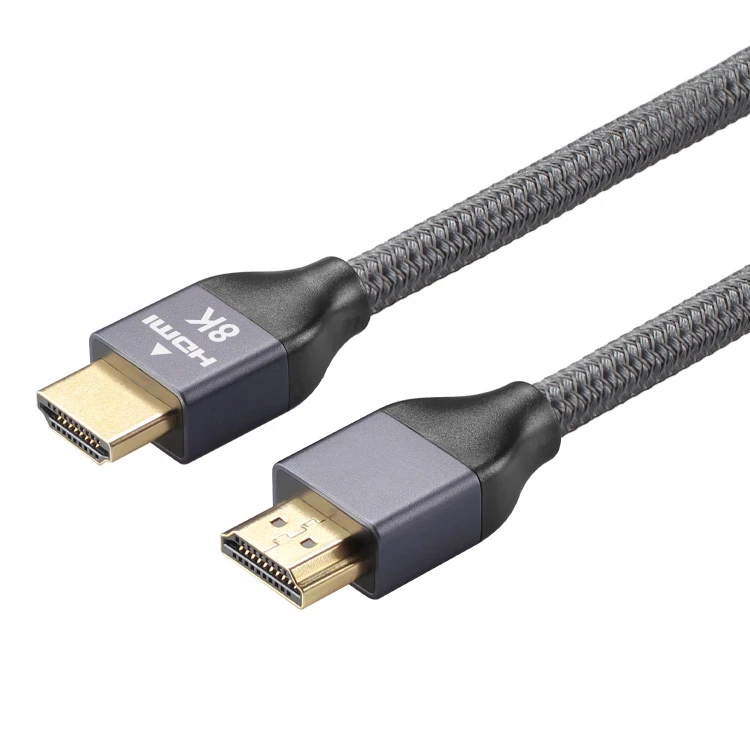 HDMI 2.1รุ่น2.1 TV Monitor สาย HDMI 8k60HZ คอมพิวเตอร์การเชื่อมต่อ HDMI HD สาย