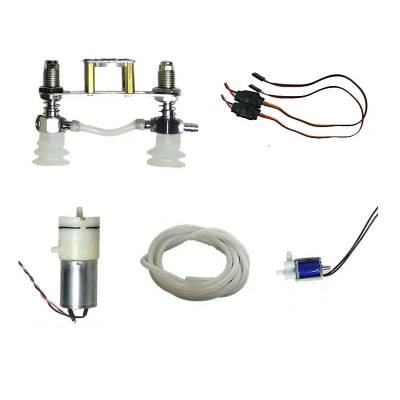 Robot Suction Cup Vacuum Pump Kit For 25T Servos MG996 MG995 DS3218 (with/without Electronic Switch)