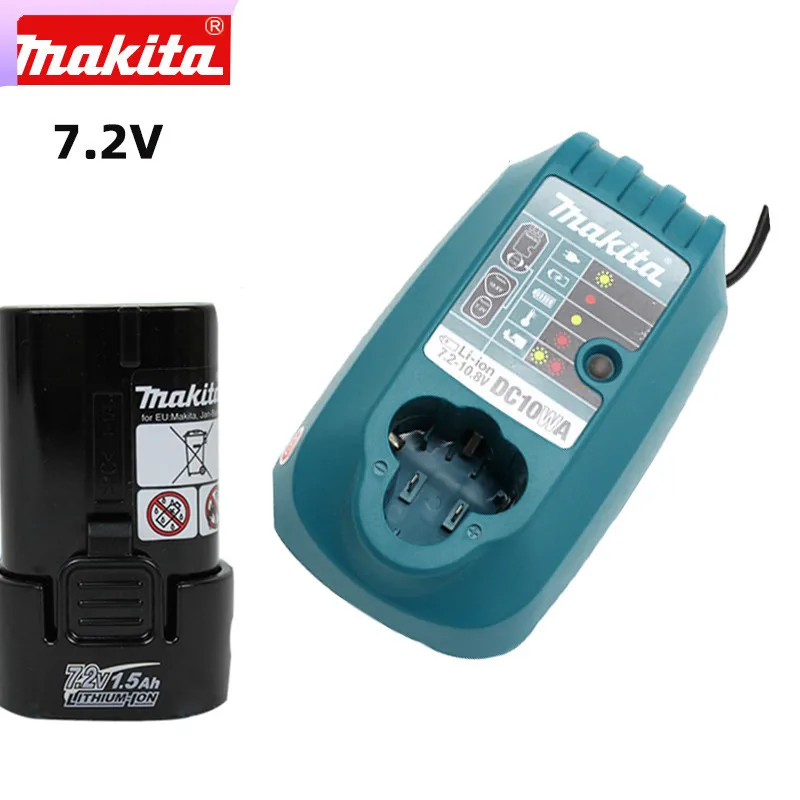 Makita BL0715 7.2V Battery DC10WA for DF012DSE DF012DZ TD020D TD022D TD022DSE DF012D 7010 DF010 012 TD021 TD022 BL7010 DRILL