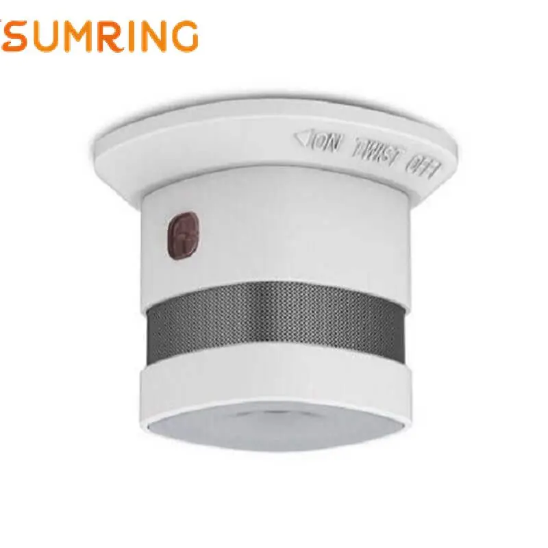 SUMRING-Detector De Fumaça Sem Fio, Produtos Para Casa Inteligente, Zigbee HA 3.0, Protocolo De Fogo, 3 Anos De Vida De Uso