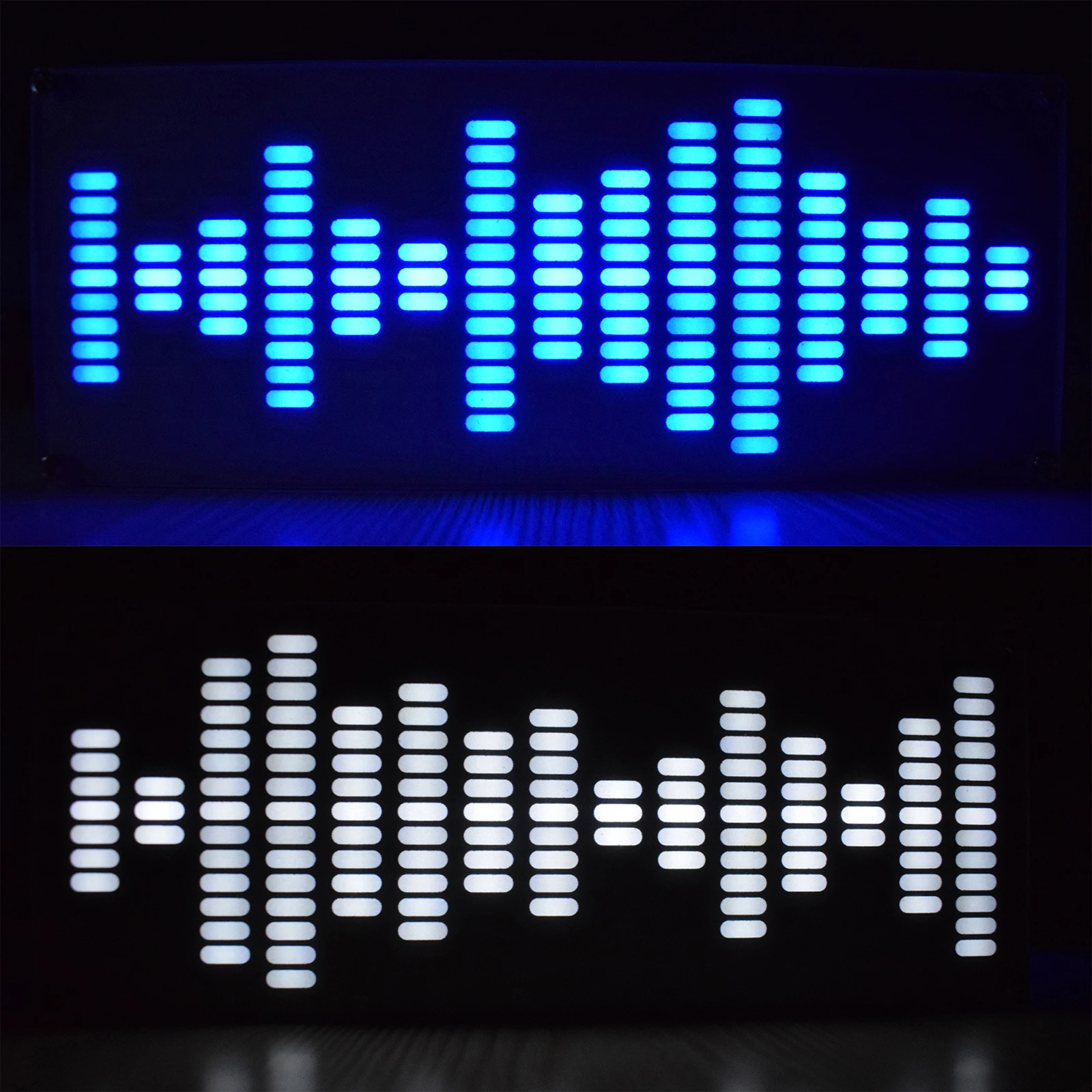 DIY Touch Schlüssel Große Größe 225 Segment LED Digitale Equalizer Musik Spektrum Schallwellen Elektronische Kit