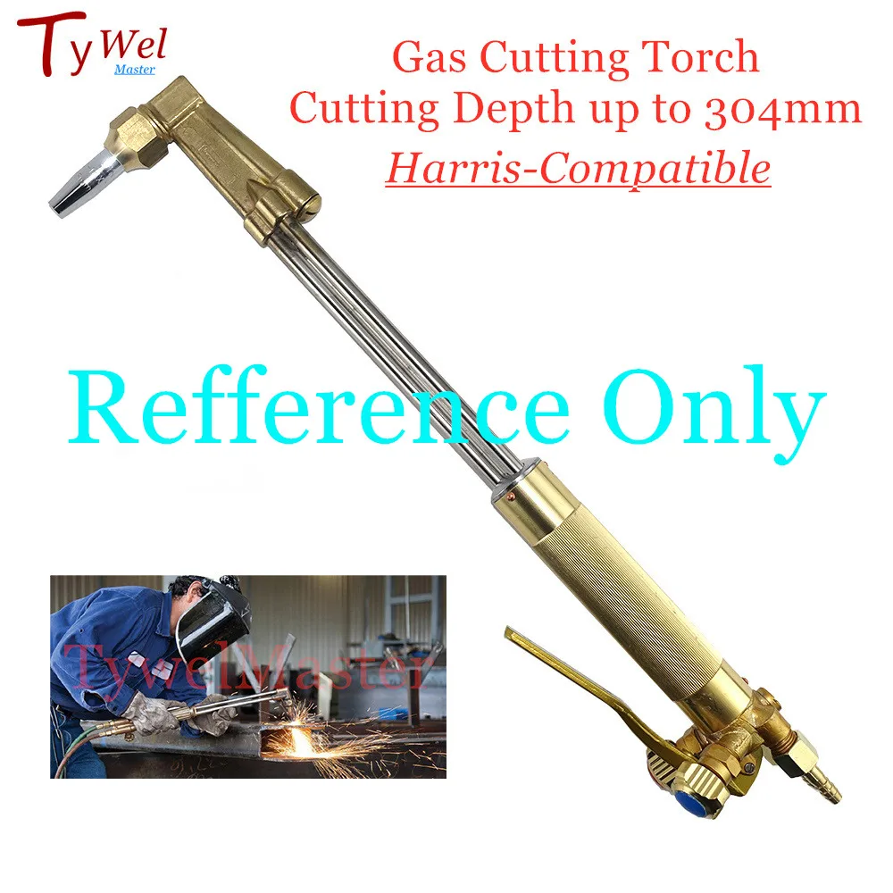 5pcs 6290NX Cutting Nozzle Metal Cutter Tip for Harris-Compatible Oxygen Propane Gas Cutting Torch