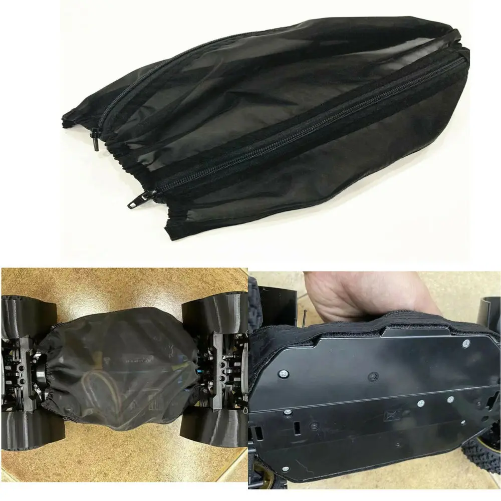 Waterproof Heat Dissipation Dust Cover Ventilation Nylon Case For 1/10 RC Car Model TAMIYA TT-02 Anti-Scratch