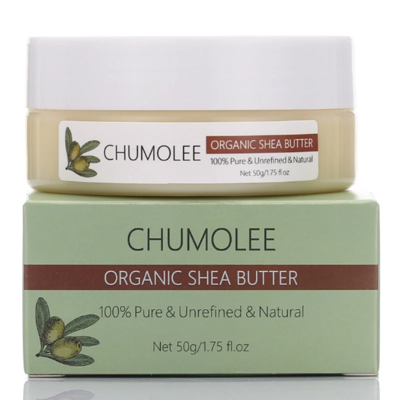 

Chumolee Unrefined Shea Butter Moisturizing Body Massage Stretch Marks Remover Anti Winkle Body Lotion Skin Care Cosmetics