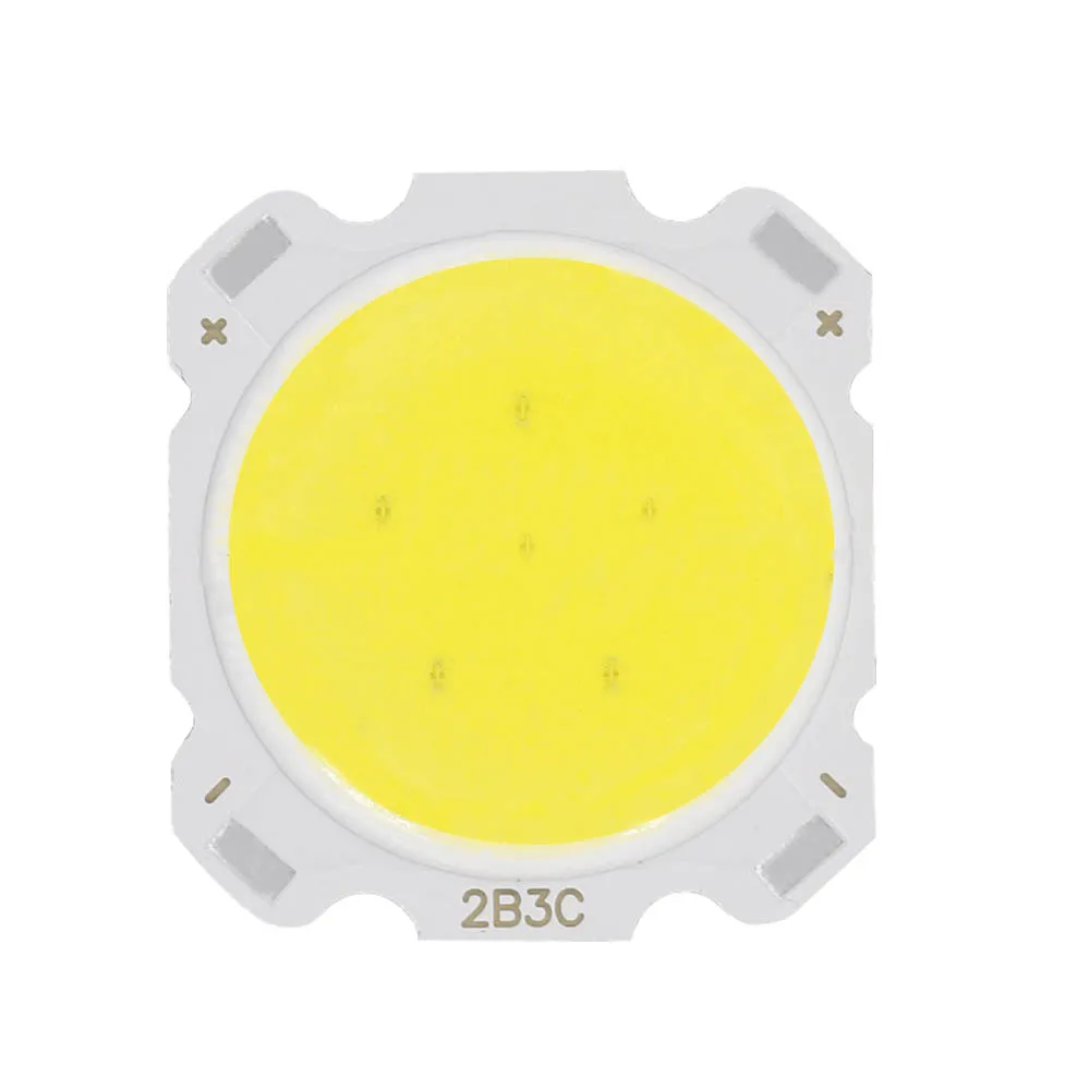 Imagem -04 - Grânulos de Luz Led Cob de Alta Potência Lâmpada Led Bead Lâmpada Chip Spot Light Lâmpadas de Diodo Downlight Branco 3w 5w 7w 10w 24 mm 10 Pcs Lot