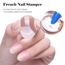 Silicone Nail Art Stamper with Cap #2