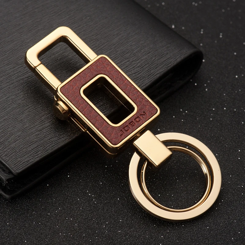 

Jobon Luxury Key Chain Classic Car Men Women Keychains Buckle for Key Ring Holder Carabiner Best Gift Zinc Alloy Accessories