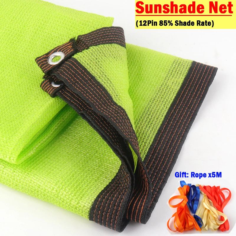 

Light-Green HDPE Garden Sun Shade Net Anti-UV Balcony Succulent Plants Shelter Cover Courtyard Fence Privacy Net Car Shade Nets