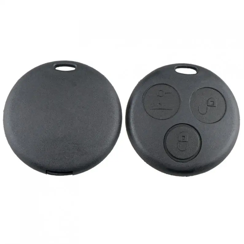 3 Buttons Remote Car Key Shell Case No Balde Fit for Mercedes Benz SMART Fortwo 450