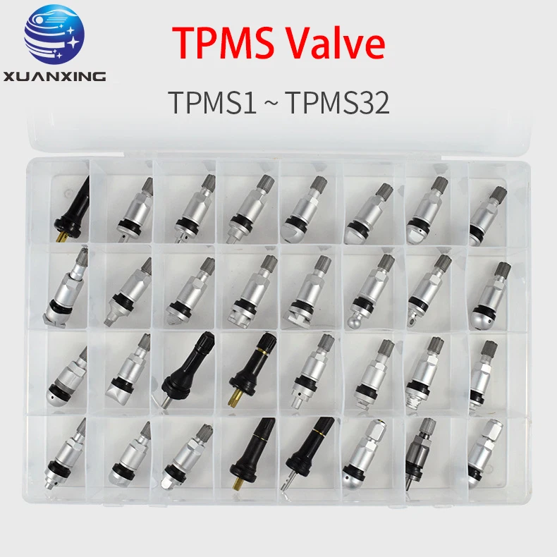 

TPMS Valve Aluminum Rubber Tire pressure monitoring sensor dedicated customize